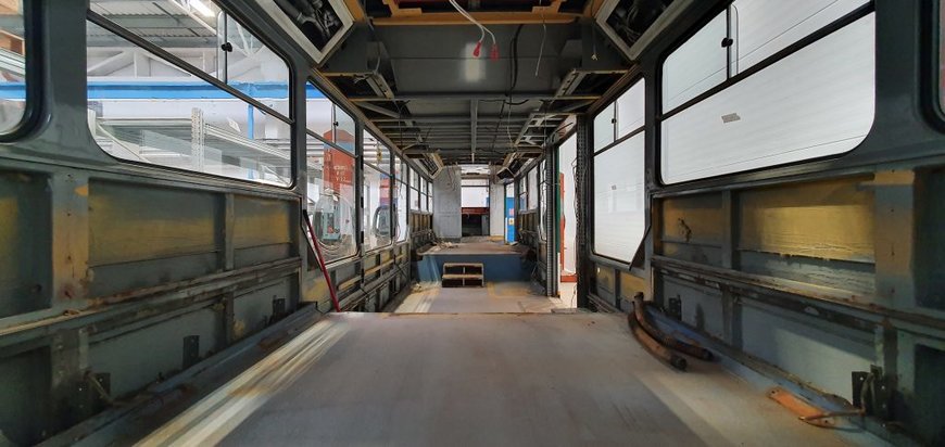 Liberec trams undergoing major overhaul at Škoda Group production site in Ostrava